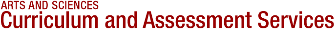 Arts and Sciences Curriculum and Assessment Logo