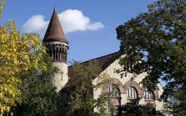 Exterior of Orton Hall