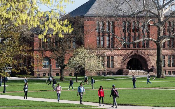 Exterior view of Hayes Hall