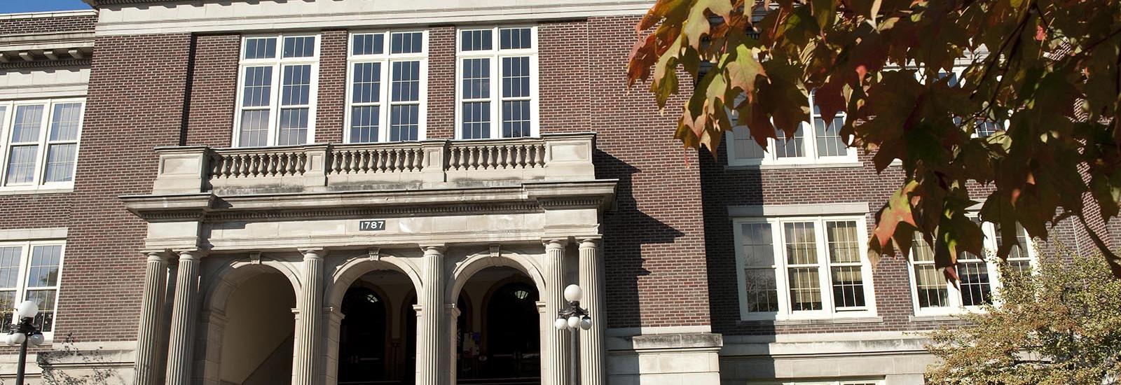 Exterior of Campbell Hall
